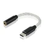 JCALLY JM04PRO Realtek ALC5686 DAC Digital Audio Adapter Decoding Line TYPEC to 3.5