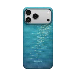 Pitaka Ultra Slim Lucid Blue Case for iPhone 17 Pro, iPhone 17 Pro Max, iPhone Air