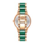 Anne Klein Green Dial Quartz Analog Ceramic Strap Watch for Women AK3344GNRG - Image 2