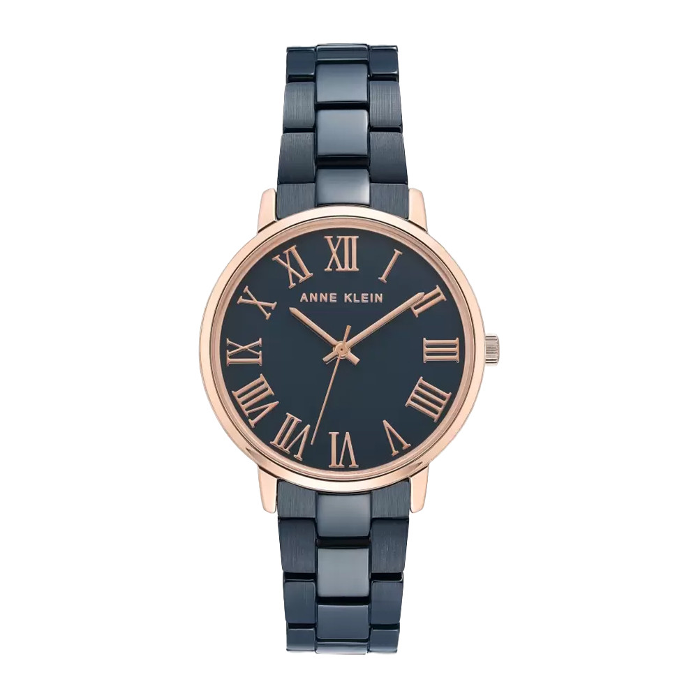 Yzg6Knumgwihyie7Qy0H0Qviringzkrj9Uwzxf3H Anne Klein Navy Dial Ceramic Strap Watch Ncak3718Nvrg - Image 1