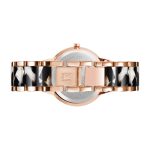 Anne Klein Quartz Analog Black Dial Metal Strap Watch for Women NEAK1412BTRG - Image 2