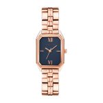 Anne Klein Quartz Analog Blue Dial Metal Strap Watch for Women NEAK3774NVRG