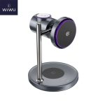 WIWU Wi-W041 Qi2 25W 3in1 Space Station Air-cooled Magnetic Wireless Charger