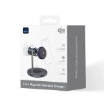 WIWU Wi-W041 Qi2 25W 3in1 Space Station Air-cooled Magnetic Wireless Charger - Image 4