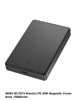 WiWU Warriors PD 20W Magnetic MagSafe PowerBank 10000mAh Aramid Fiber Black (P073) - Image 5