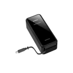 Momax 1-Pac+ 10000mAh 3-in-1 Hybrid GaN Battery Pack with Built-In Retractable Cable - Image 2