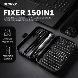 Gadgetoo Proove Fixer 150 In 1 Screwdriver Repair Tool Kit Set