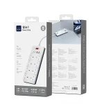 WiWU Wi-S009 20W GaN 12-in-1 Desktop Power Strip - Image 4
