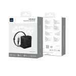 WiWU Wi-UA014 45W Universal Plug Adapter Cable Combo - Image 2