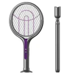 Qualitell Rechargeable L3 Electric Fly Mosquito Swatter Killer