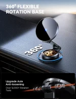 JOYROOM JR-ZS408 Magnetic Wireless Car Charger Holder - Image 4