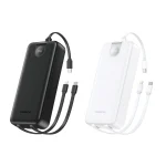 PX107 20000mAh Power Bank with 3 Built-in Cables (22.5W) - Image 4