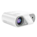 hoco DT1 1280x720P 140ANSI WiFi Bluetooth Wireless Projector Same Screen Version, EU Plug(White)