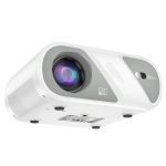 hoco DT1 1280x720P 140ANSI WiFi Bluetooth Wireless Projector Same Screen Version, EU Plug(White) - Image 3