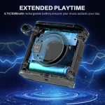 W-KING D2 Compact Portable Bluetooth Speaker - Image 4
