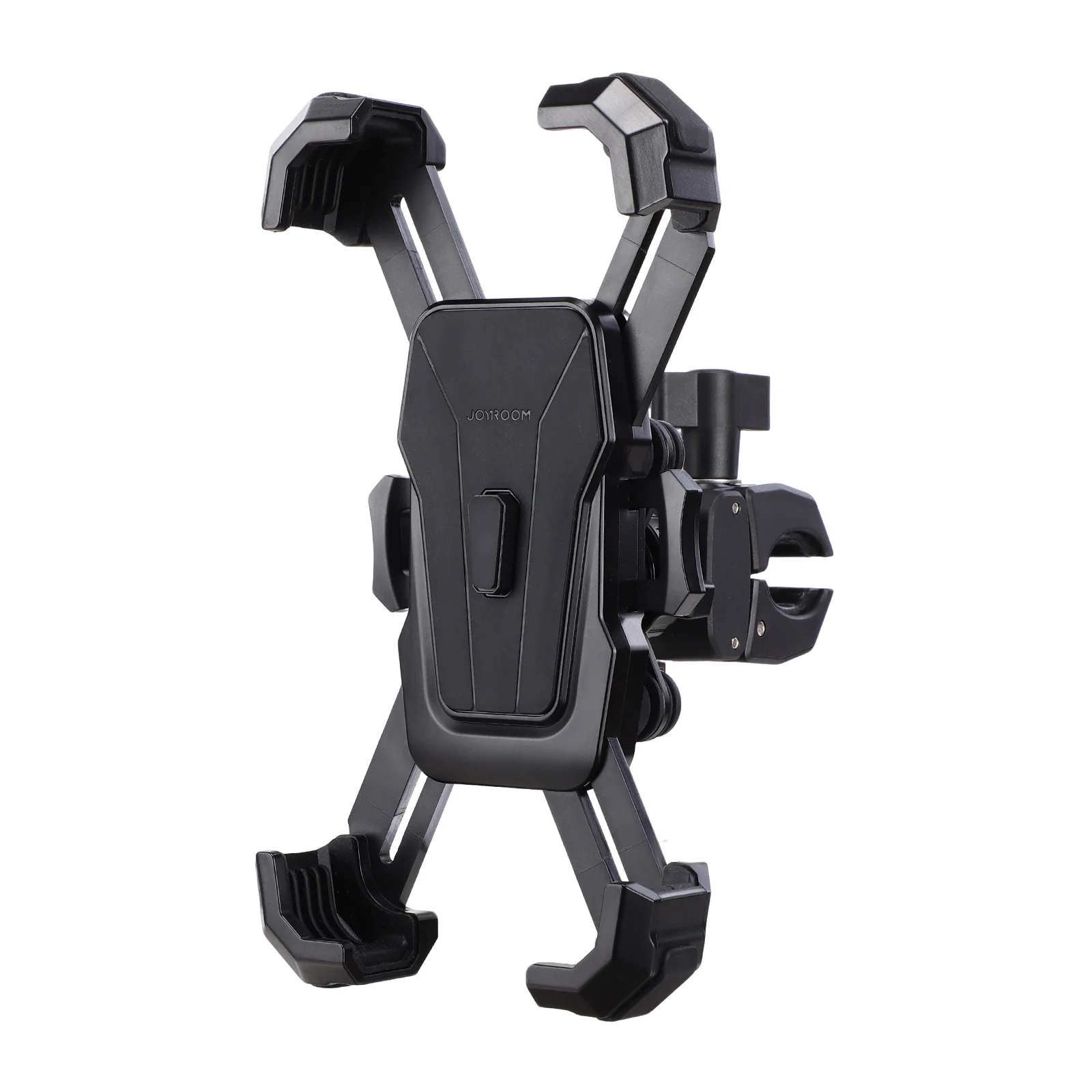Joyroom-Jr-Zs598-Motorcycle-Phone-Mount-With-Shock-Absorption_2 Joyroom Jr-Zs598 Shockproof Motorcycle Phone Mount Holder For 4.7-7 Inch Phones - Image 1