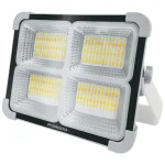Porodo Sunlite Solar Rechargeable Outdoor LED Light 144W PDQTS100WH for Camping & Emergency Backup
