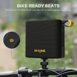 W-KING D2 Compact Portable Bluetooth Speaker - Image 7