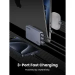UGREEN X753 Nexode Pro 65W 3-Port GaN Ultra-Slim Fast Charger (158816) - Image 3