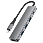 ACEFAST J16 5-in-1 USB-C Docking Station with 4K@60Hz HDMI & 90W PD