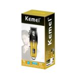 Kemei KM-709A Professional Hair Trimmer with 6500RPM Cordless T-Blade - Image 2