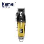 Kemei KM-709A Professional Hair Trimmer with 6500RPM Cordless T-Blade