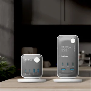 Gadgetoo Momax 1-Charge Work Flow 6-Outlet Gan Power Tower 35W With Usb Ports