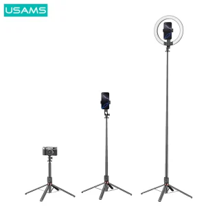 Gadgetoo Usams Zb323 10-Inch Live Stream Stand With Fill Light