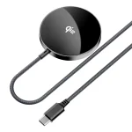 ACEFAST E24 Qi2 15W Magnetic Wireless Charger with USB-C Cable - Image 2