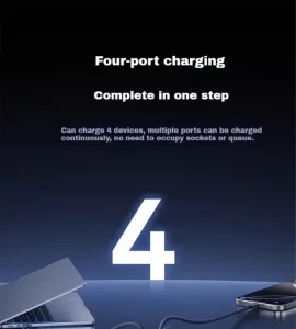 Gadgetoo Baseus Ccspd65Cc 65W Super Gan Digital Display Fast Charger Gadgetoo Baseus Ccspd65Cc 65W Super Gan Digital Display Fast Charger