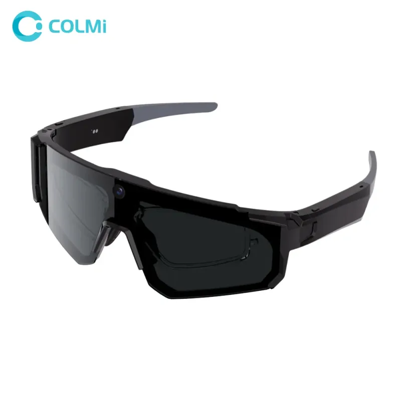 Colmi-V06-Ai-Smart-Sports-Sunglasses-1 Colmi V06 Ai Smart Sports Sunglasses With 2K Hd Camera &Amp;Amp; Bluetooth Calling (Black) - Image 1