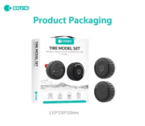 Gadgetoo Coteci Ot-065 Tire Model Set Rugged Gps Tracker Protective Cover Case For Airtag