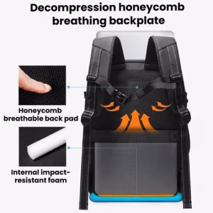 Gadgetoo Bange 7875-1 Vacuum Compression Backpack Unisex Large-Capacity Travel Backpack