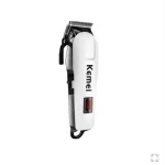 Kemei KM-809A Professional Digital Hair Clipper with Rechargeable Cordless Trimming