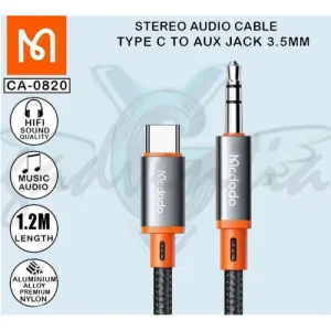 Gadgetoo Mcdodo Ca-0820 Type-C To 3.5Mm Aux Audio Cable