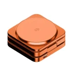 Momax 1-Charge Q.Port² Qi2 25W 3-in-1 Magnetic Wireless Charging Station (UK plug) - Image 2