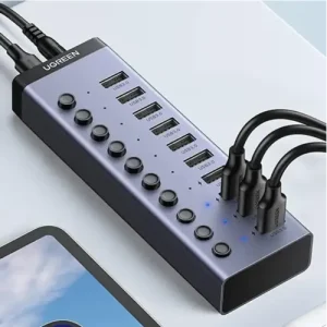 Gadgetoo Ugreen 10 Port Usb 3.0 Hub (30779)