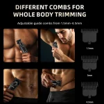 Xiaomi ENCHEN Sharp 6 Multifunctional Electric Trimmer for Beard, Fades & Outlining - Image 2