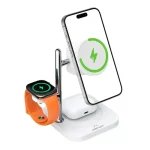 ACEFAST E39 4-in-1 Desktop Wireless Charger with Night Light - Image 2